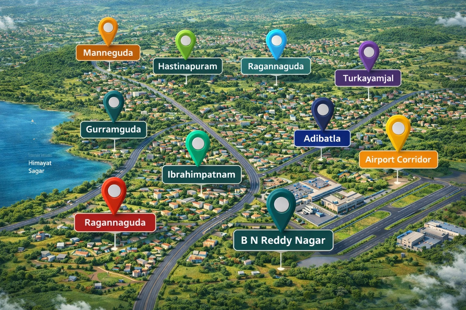 Map Bn Reddy Landing Page | Sloka